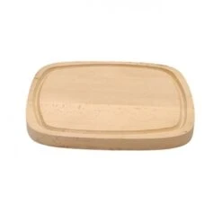 Assiette à Steak Carre En Bois