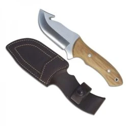 Couteau à Dépecer, Lame De 9 Cm Avec étui En Cuir