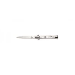 Couteau Automatique Manche Nacré Lame De 9 Cm