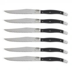 Couteau Laguiole Lot De 6 Manches Noir