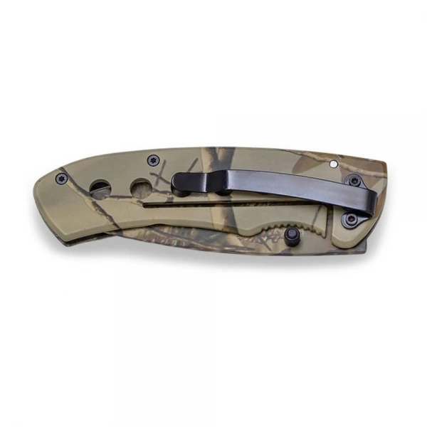 Couteau Pliable Tout Métal Finition Camo – Image 2