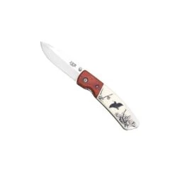 Joker Couteau Pliant Gravure Chasse