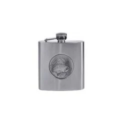 Joker Flasque Tout Acier Inox Décor Pêche