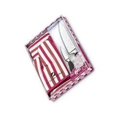 Lot 2 Couteaux De Cuisine Avec Manique Et Tablier De Cuisine