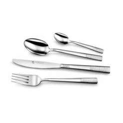 Ménagère 24 Pièces En Acier Inoxydable Poli Miroir Calenda