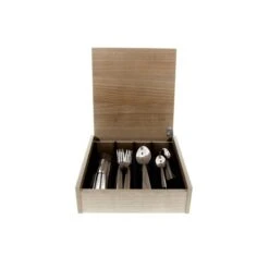 Ménagère De 48 Couverts Doseo Dans Un Coffret En Bois