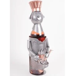 Porte Bouteille Métal Cuisinier