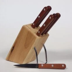 Bloc En Bois De 6 Couteaux Office